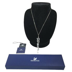 スワロフスキー SWAROVSKI ネックレス 鍵ネックレス キーモチーフトップ Not specified（指定なし） シルバー 【SS】 【中古】