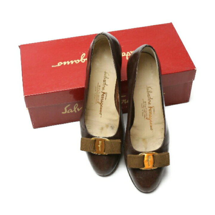 楽天市場】サルヴァトーレフェラガモ Salvatore Ferragamo パンプス 
