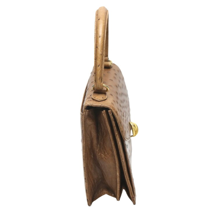 楽天市場】オーストリッチ ostrich ハンドバッグ ゴールド金具 