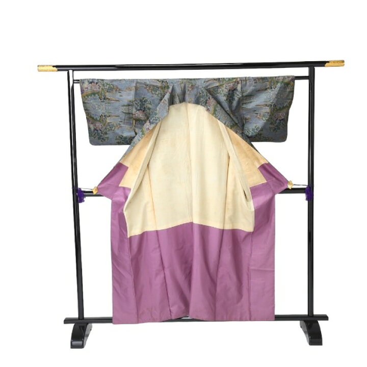楽天市場】訪問着・付下 着物 和服 長着 大島 グリーン系 【H】 【中古 