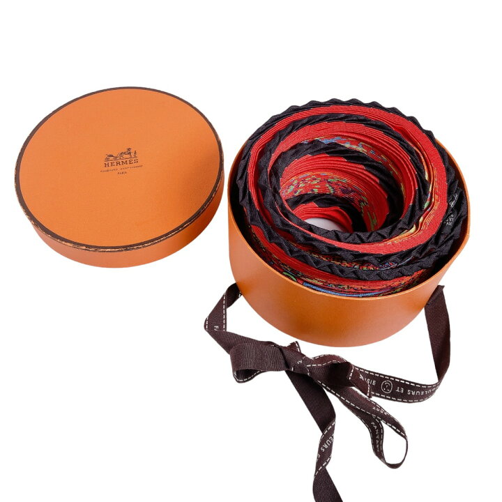 楽天市場】エルメス HERMES スカーフ プリーツスカーフ シルク100 