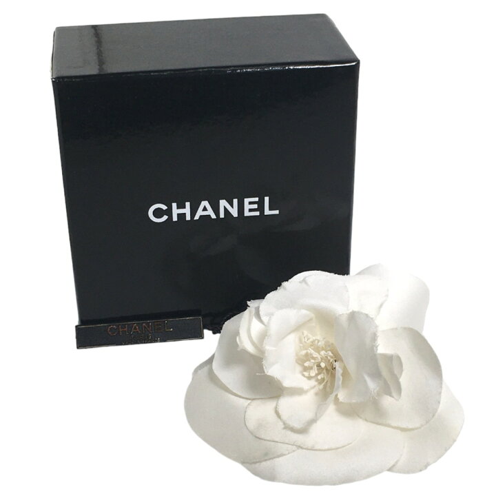楽天市場】シャネル CHANEL ブローチ カメリア 箱付き コサージュ Not 