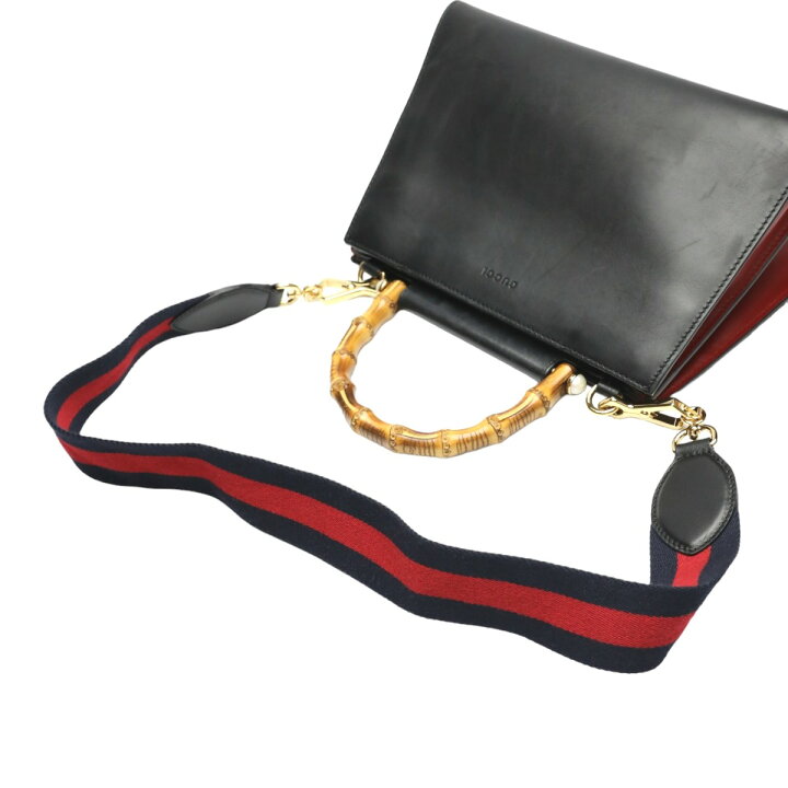 楽天市場】グッチ GUCCI ハンドバッグ バンブー レザー 2wayバッグ 
