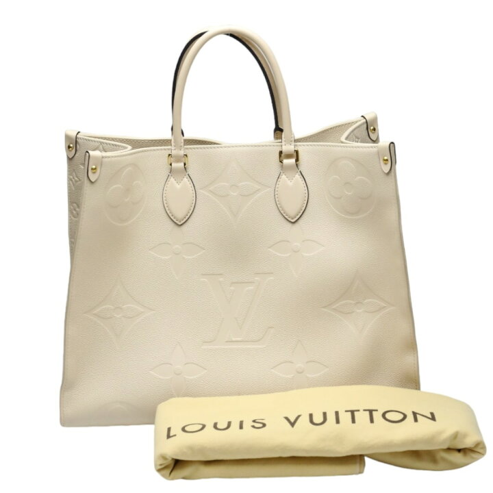 楽天市場】ルイヴィトン LOUIS VUITTON トートバッグ オンザゴーGM 