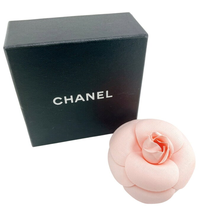 楽天市場】シャネル CHANEL ブローチ コサージュ カメリア 箱 ピンク  