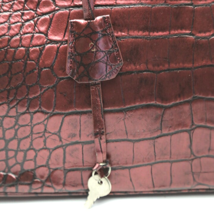 楽天市場】クロコダイル CROCODILE ハンドバッグ ヘンローン 