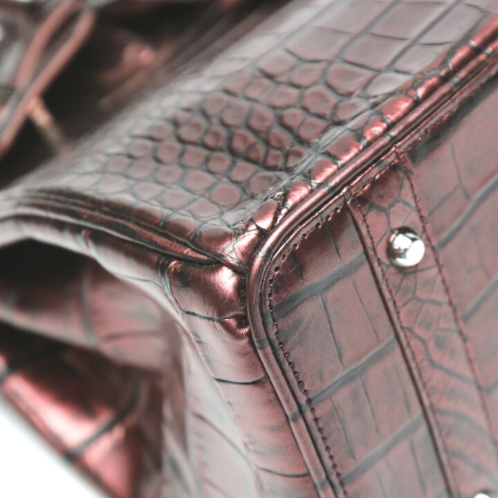 楽天市場】クロコダイル CROCODILE ハンドバッグ ヘンローン 