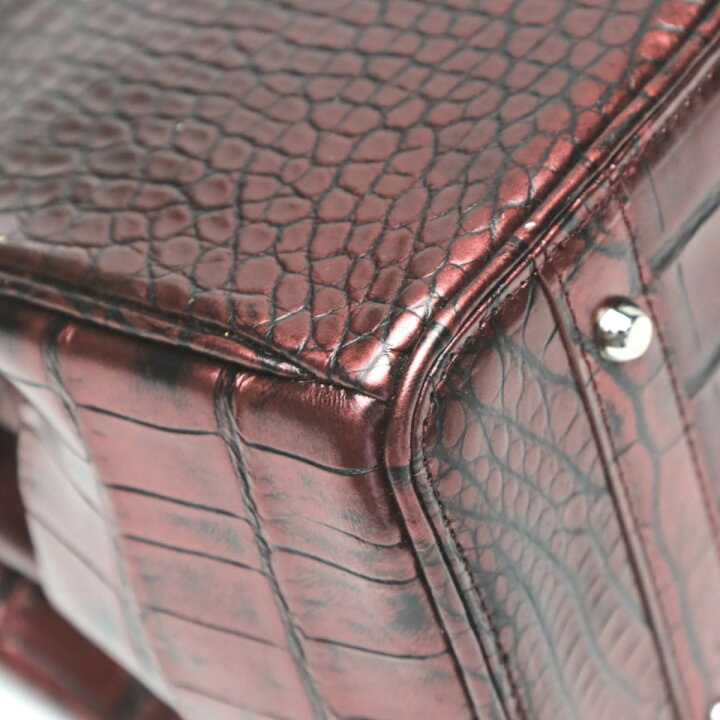 楽天市場】クロコダイル CROCODILE ハンドバッグ ヘンローン 