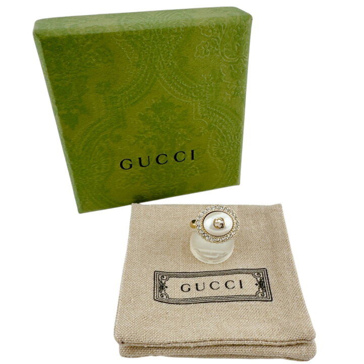 楽天市場】グッチ GUCCI リング・指輪 チェーンエフェクトリング GG S 