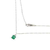 楽天市場】k18 エメラルド ネックレス 中古の通販