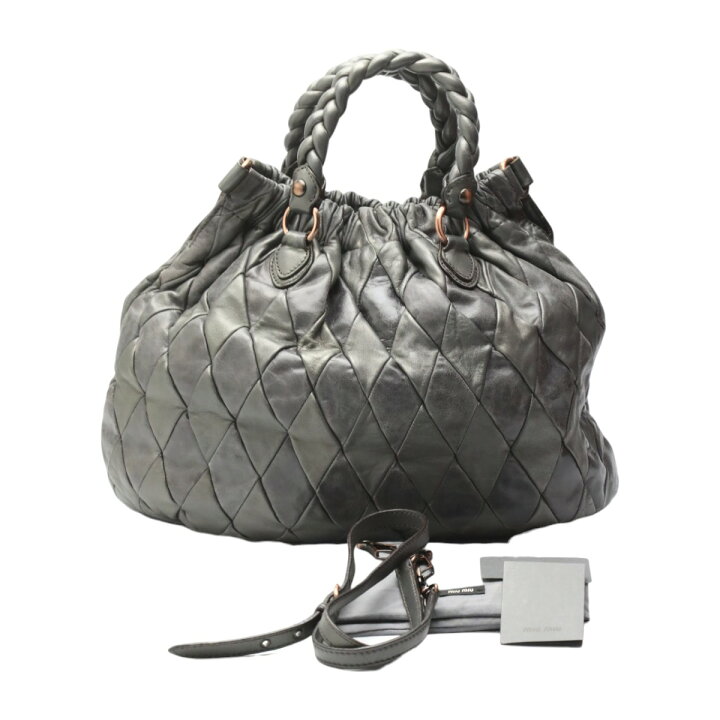 楽天市場】ミュウミュウ MIUMIU ショルダーバッグ MIUMIU 2WAY 