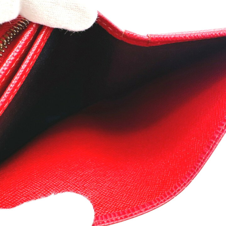 楽天市場】ルイヴィトン LOUIS VUITTON 二つ折り財布 財布 エピ ポルト 