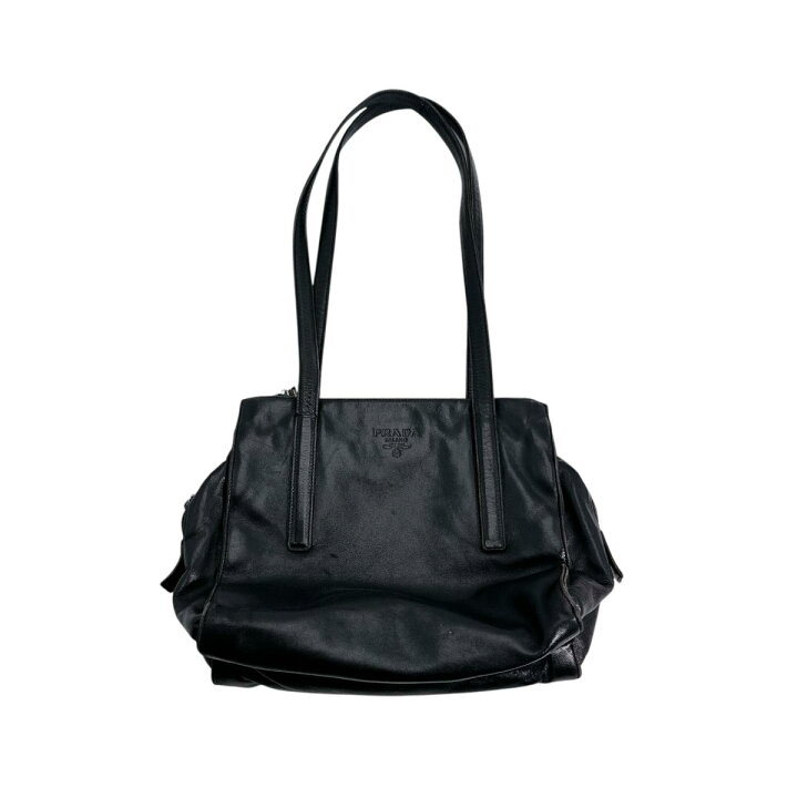 楽天市場】プラダ PRADA トートバッグ トートバッグ ロゴ型押し レザー 