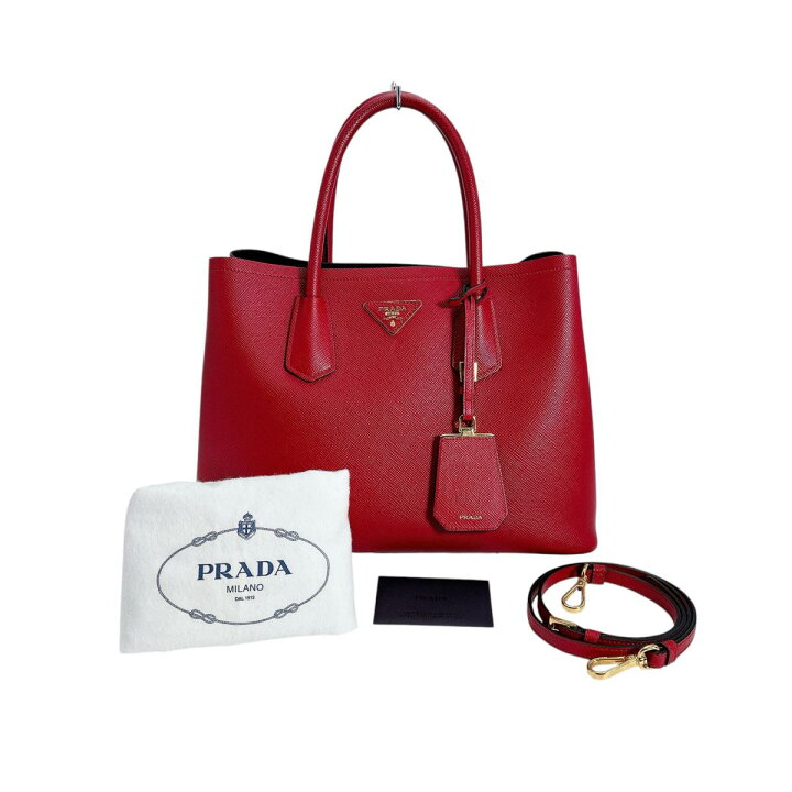 楽天市場】プラダ PRADA ハンドバッグ ショルダーバッグ サフィアーノ 