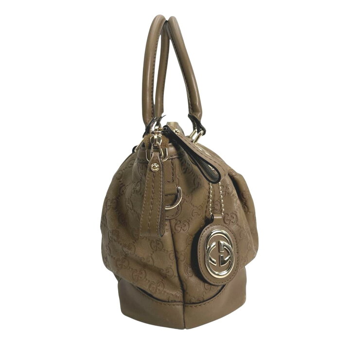 GUCCI グッチ シマレザー スーキー ハンドバッグ GG 通勤 247902 