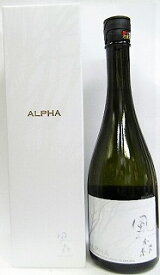 日本酒　風の森　ALPHA　TYPE2（アルファータイプ2）純米大吟醸酒720mlカートン箱入り【油長酒造】[クール便発送]