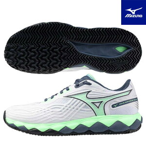 送料無料 テニスシューズ オムニクレー ミズノ ウエーブエンフォースツアー2OC 61GB2502