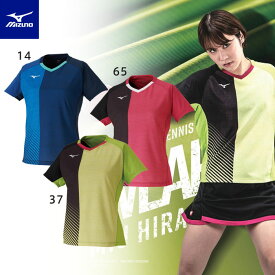 【メール便可】ミズノ 卓球女子日本代表モデル ゲームシャツ レディース ユニフォーム 卓球ウエア 82JA0211