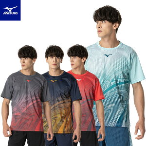 【メール便可】ミズノ ゲームシャツ メンズ 男女兼用 62JAB000 テニス ソフトテニス バドミントン