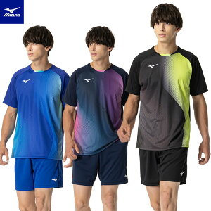 ミズノ 卓球ユニフォーム 上下 メンズ 男女兼用 シャツ&パンツ 82JAB102 82JBB002