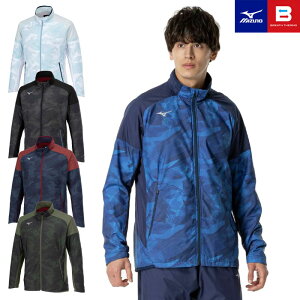 ウインドブレーカー ジャケット メンズ 発熱 保温 ブレスサーモ ミズノ 32MEB541