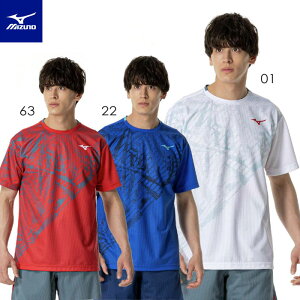 【メール便可】ミズノ ゲームシャツ メンズ テニスウェア 62JAB501 テニス ソフトテニス バドミントン
