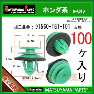 �}�c���}�p�[�c 6-A01B (91560-TG1-T01 �݊�)�z���_�n�@100��