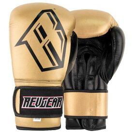 REVGEAR [レヴギアー]　S3 センチネル プロ・ボクシンググローブ（ゴールド）／ Sentinel Pro Leather Boxing Gloves - Gold　／　正規品 10オンス 12オンス 14オンス 16オンス マジックテープ スパーリンググローブ パンチンググローブ