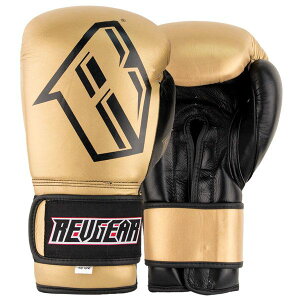 REVGEAR [�����M�A�[]�@S3 �Z���`�l�� �v���E�{�N�V���O�O���[�u�i�S�[���h�j�^ Sentinel Pro Leather Boxing Gloves - Gold�@�^�@���K�i 10�I���X 12�I���X 14�I���X 16�I���X �}�W�b�N�e�[�v �X�p�[�����O�O