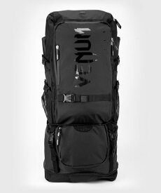 VENUM [ヴェヌム]　バックパック　Challenger Xtrem Evo - チャレンジャー エクストリーム エボ（黒/黒）／ BackPack - Black/Black　／　2WAY 大型リュック ジムバッグ スポーツバッグ フィットネス リュック 遠征 試合用 格闘技 キック ボクシング MMA UFC