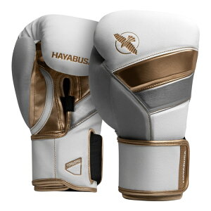 HAYABUSA [�n���u�T]�@T3 �{�N�V���O�O���[�u�i��/�S�[���h�j�^ Boxing Gloves - White/Gold�@�^�@���K�i 10�I���X 12�I���X 14�I���X 16�I���X �}�W�b�N�e�[�v�� �X�p�[�����O�O���[�u �p���`���O�O���[