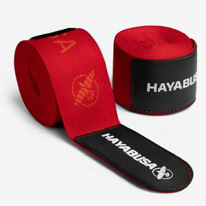 HAYABUSA�m�n���u�T�n�@�f���b�N�X �n���h���b�v 4.5m�i180�C���`�j���b�h�i�y�A�j �^ Deluxe Hand Wraps - Red�@�^�@���� ���K�i �o���f�[�W �o���e�[�W �T�|�[�^�[ �C���i�[�O���[�u �����i���Z �{�N