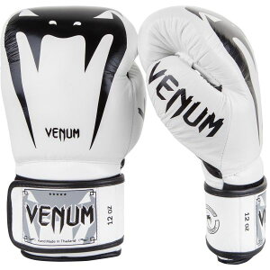 VENUM [Fk]@{NVOO[u@Giant 3.0 - WCAgij{v ibpU[^ Boxing Gloves - White/Black ^@Ki 8IX 10IX 12IX 14IX 16IX }WbNe[v 