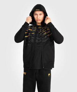 VENUM [���F�k��]�@���v���J �W�b�v�t�[�f�B�[�i�`�����s�I���j�^ UFC Fusion Replica Zip Hoodie - Champion �^ �� �S�[���h �u���b�N MMA �����i���Z �{�N�V���O �L�b�N�{�N�V���O �u���W���A���_�p UFC ��