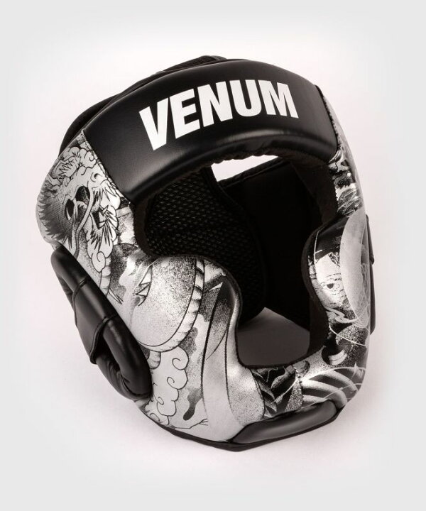 楽天市場】VENUM [ヴェヌム] キッズ ヘッドギア YKZ21（黒/シルバー 