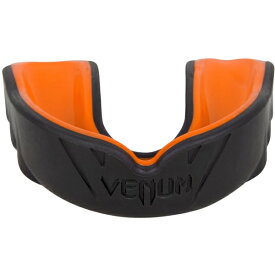 VENUM [ヴェヌム]　マウスガード　Challenger - チャレンジャー（黒/オレンジ）／ Mouthguard - Black/Orange（ケースつき）／ スポーツ用 マウスピース スポーツ 総合格闘技 ボクシング キックボクシング ブラジリアン柔術 MMA UFC ヴェナム ヴェノム ベヌム ベナム ベノム