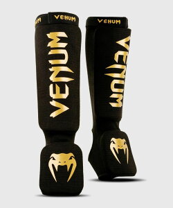 VENUM [Fk]@VK[h@Kontact - R^Ngi/S[hj^ Shinguards - Black/Gold@^ K[X bOK[h G T|[^[ ˂ ˃pbh h MMA iZ LbN{NVO  