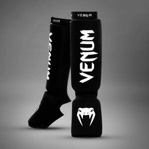 VENUM [Fk]@VK[h@Kontact - R^Ngi/j^ Shinguards - Black/White@ubN K[X bOK[h G T|[^[ ˂ ˃pbh h MMA iZ LbN{NVO 