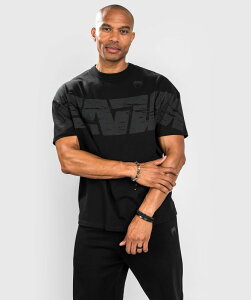 VENUM [���F�k��]�@T�V���c�@�R�l�N�g XL - �I�[�o�[�T�C�Y�t�B�b�g�i���j�^ CONNECT XL T-shirt Oversize Fit - Black �^ VENUM-04701-001 �^ ���� �R�b�g��T�V���c �ێ� ��100�� �u���b�N ���S �����Y ���j�Z�b�N