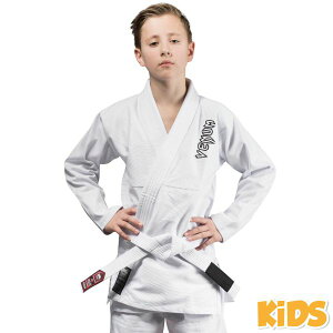 VENUM [Fk]@uWA_p@LbY@Contenderij- Re_[ ѕtZbg ^ Kids BJJ Gi - White Ki _p  Jiu Jitsu Gi K  qp WjA [X X|[cpi 
