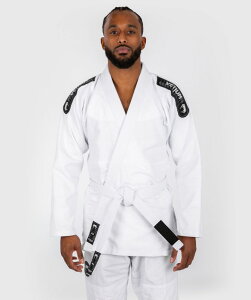 VENUM [���F�k��]�@�u���W���A���_�p���@�t�@�[�X�g�i���j- ���ѕt�� �^ First BJJ Gi - White �����i���Z UFC MMA �O���b�v�����O �Q�Z IBJJF JBJJF �_�p�� ���� �㉺�Z�b�g ���j�t�H�[�� �g���[�j���O ��