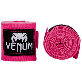 VENUM [ヴェヌム]　ハンドラップ　Kontact - コンタクト　4m（ネオピンク）／ Handwraps - Neo Pink（ペア）／　伸縮性 バンデージ インナーグローブ サポーター ナックルガード スポーツ 総合格闘技 ボクシング キックボクシング ブラジリアン柔術 ムエタイ MMA UFC DEEP