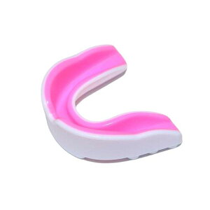 【送料無料】子供用 バイカラー マウスガード(ケース付き) / キッズ 10歳まで スポーツマウスピース プロテクター 格闘技 ボクシング 空手 レスリング 黒 白 ブルー グリーン ピンク 男