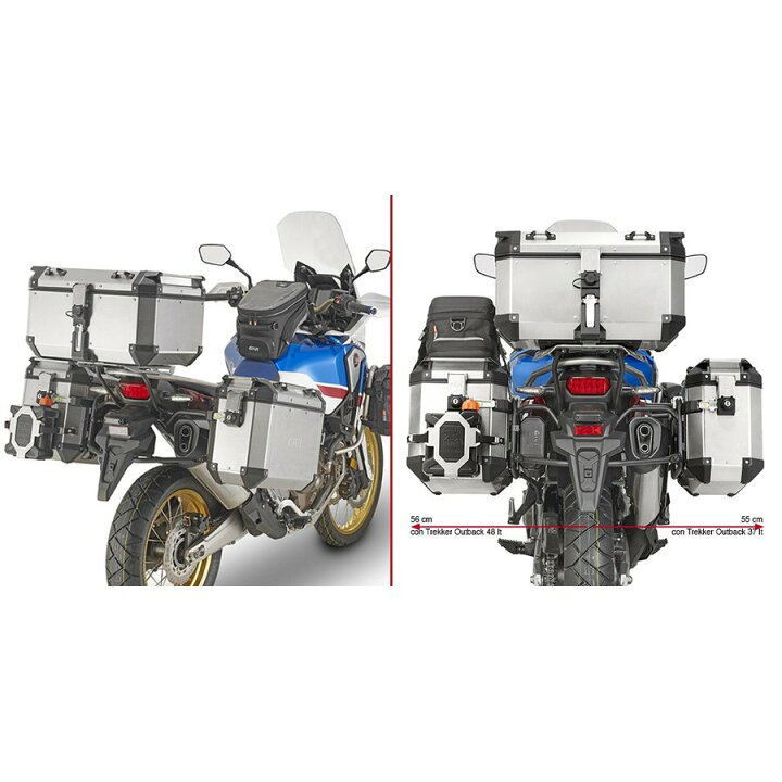 バイク キャリア Givi ホンダ X Adv モノキー ケース用 パニアホルダー 純正リアキャリア併用 Mc ヴィオ 専用出品 X Adv用 ヘプコ ベッカー トップケースホルダー トップケース Chateaujoliet Com