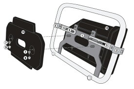 バイク ツールボックス GIVI社製 パニアステー併用 ツールボックス 取り付けステー 汎用