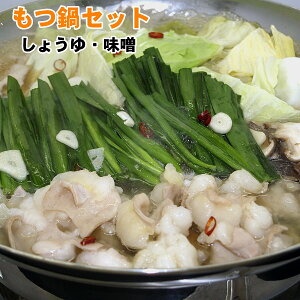 ホルモン もつ スープの鍋セット 国産牛小腸ともつ鍋スープのセット商品 便利で簡単美味しい 博多もつ鍋スープ