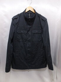 BLACKBARRETT by NEIL BARRETT ブラックバレット フィールドジャケット サイズ3 L程度 ブラック 黒 メンズ【中古】