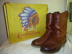 CHIPPEWA チペワ ペコスブーツSize8 1/2(26.5cm) 箱付き【中古】