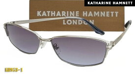 【KATHARINE・HAMNETT】キャサリンハムネットサングラス KH953-1 ブルー（度入り対応/フィット調整対応/送料無料！【smtb-KD】