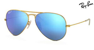 �yRay-Ban�z ���C�o�� �Ό� �T���O���X RB3025-112/4L �~���[ AVIATOR �i�t�B�b�g������/���������I�ysmtb-KD�z